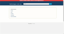 Desktop Screenshot of labiznaga.com.mx